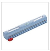 Load image into Gallery viewer, Magic ABS Good Useful Fruit Food Fresh Keeping Plastic Cling Wrap Dispenser Preservative Film Cutter Kitchen Tool Accessories
