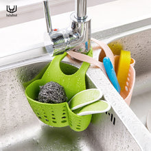 Load image into Gallery viewer, luluhut Kitchen organizer sink holder hanging strainer bathroom storage container kitchen sink sponge storage hanging basket
