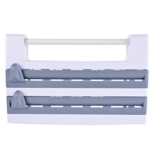 Load image into Gallery viewer, Multi-function Cling Film Cutter Wall Holder Cling Film Tin Foil Paper Roll Authentic Wall Mounted Roll Dispenser For Tin Foil

