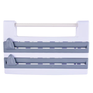 Multi-function Cling Film Cutter Wall Holder Cling Film Tin Foil Paper Roll Authentic Wall Mounted Roll Dispenser For Tin Foil